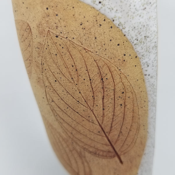 Speckled Stoneware Wall Hanging Vase