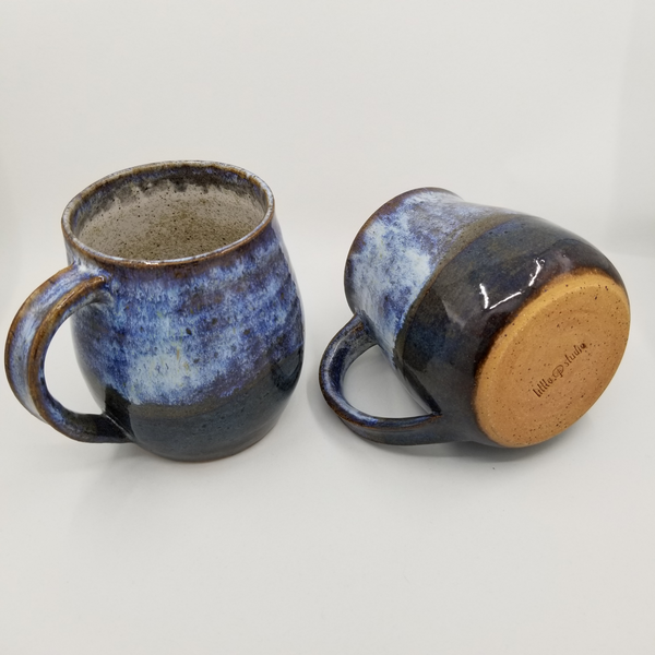 Set of Two Midnight Moon Mugs