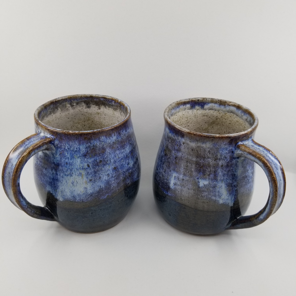 Set of Two Midnight Moon Mugs