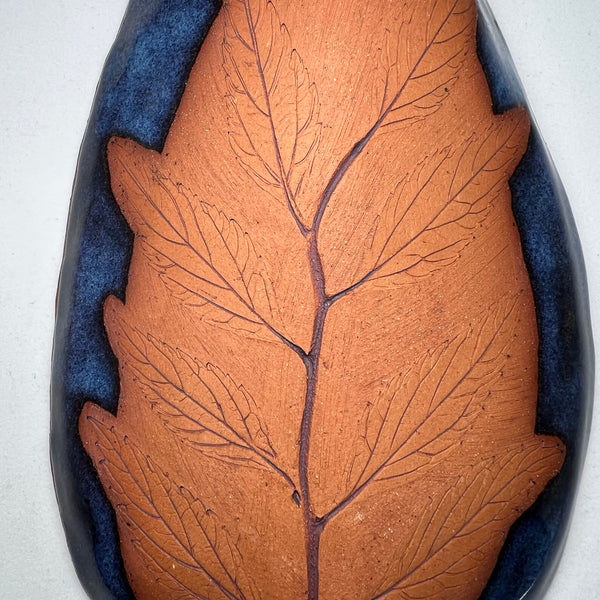 Earthen Red Wall-Hanging Vase